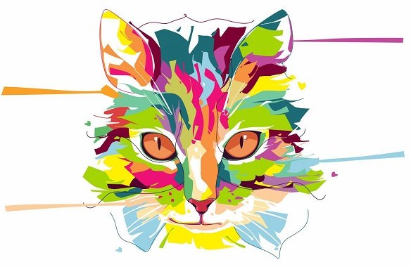 猫のおしゃれな無料イラスト集 フリー素材からシルエットや壁紙画像まで ねこわら